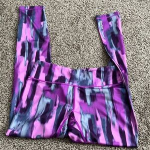 Size M 7/8 printed Reebok leggings